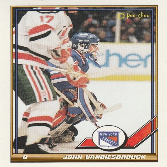 John Vanbiesbrouck NYR Hockey Card Collection - Picture 4 of 8